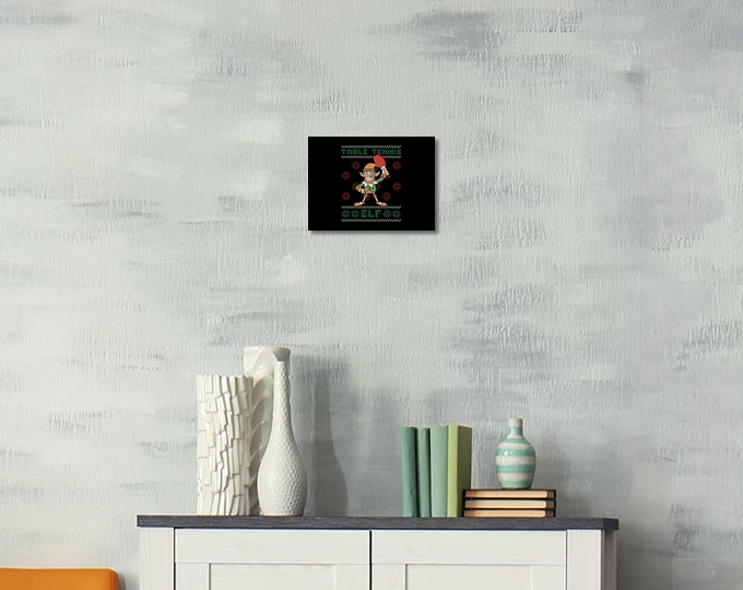 Lutin De Tennis De Table à Noël – Image 3