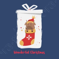 Magnifique Chaussette Renne De Noël