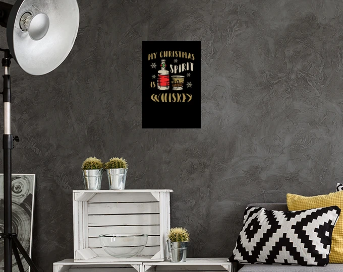 Mon Esprit De Noël Est Du Whisky – Image 3