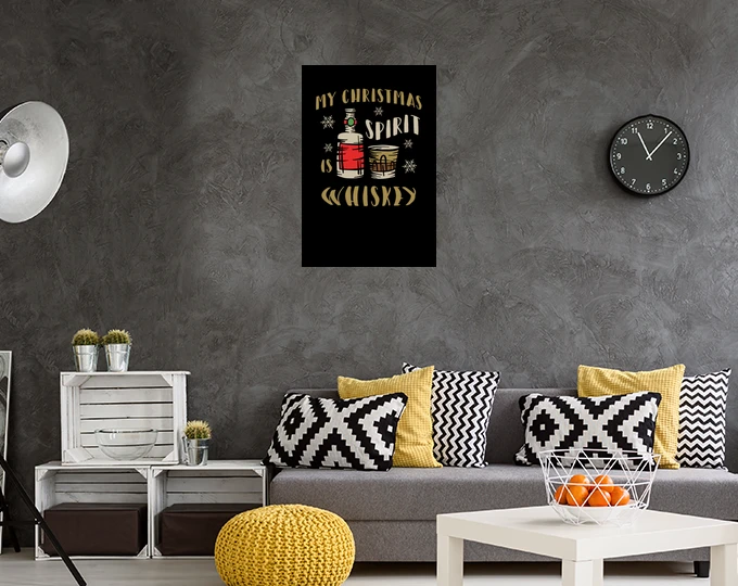 Mon Esprit De Noël Est Du Whisky – Image 9