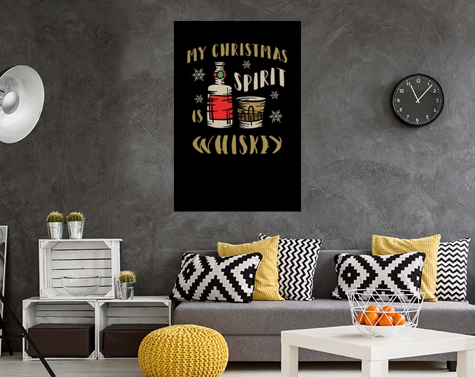 Mon Esprit De Noël Est Du Whisky – Image 12