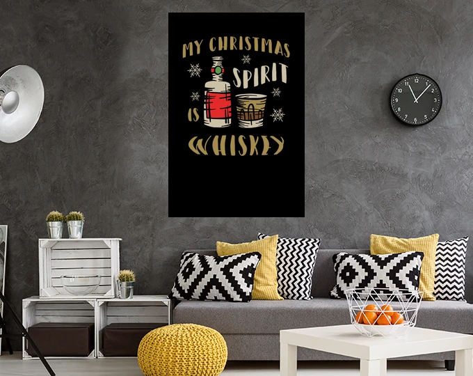 Mon Esprit De Noël Est Du Whisky – Image 15