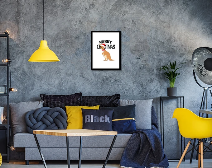 Noël Australien Mignon Kangourou – Image 9