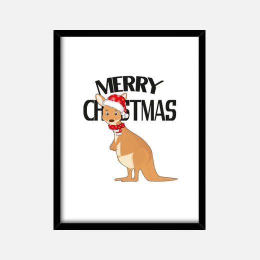 Noël Australien Mignon Kangourou – Image 14