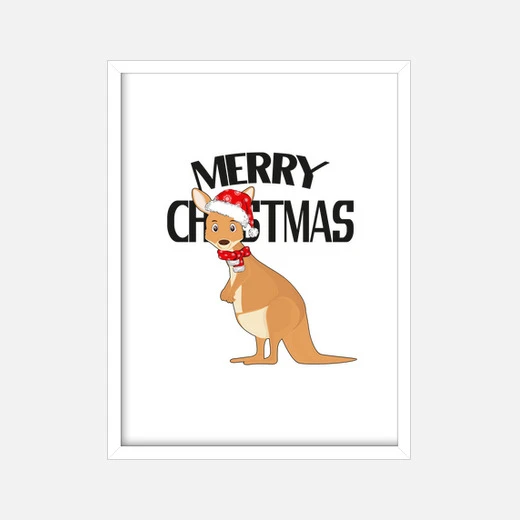 Noël Australien Mignon Kangourou – Image 20