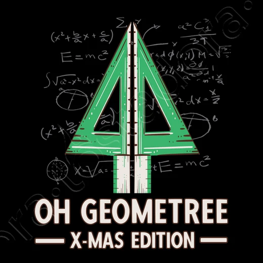 Oh Geometree Math Géométrie Noël – Image 4