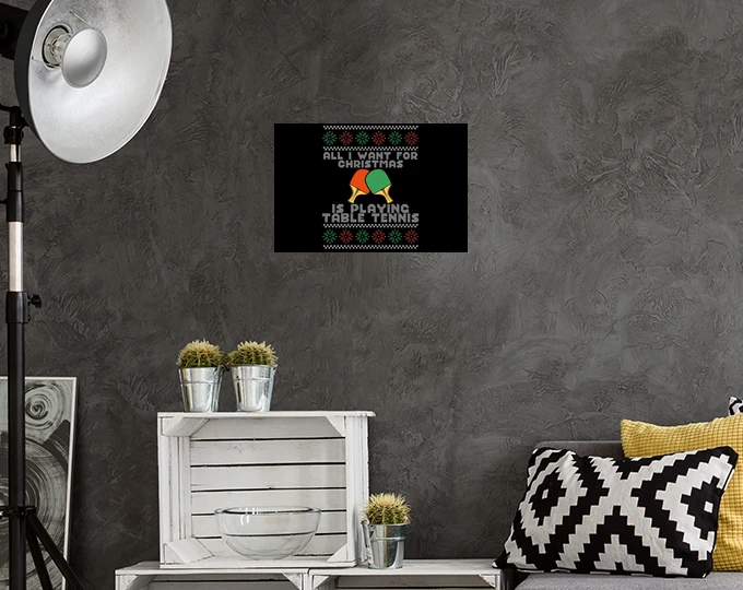 Pagaie De Tennis De Table De Noël – Image 3