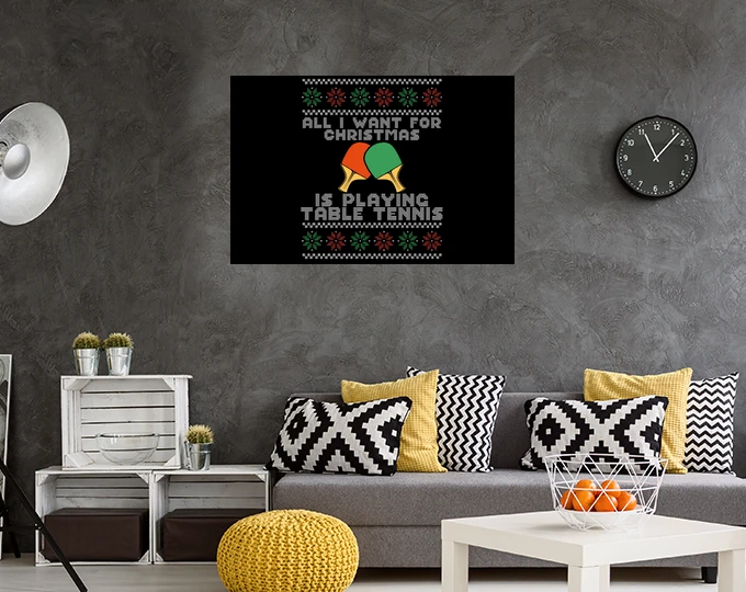 Pagaie De Tennis De Table De Noël – Image 12