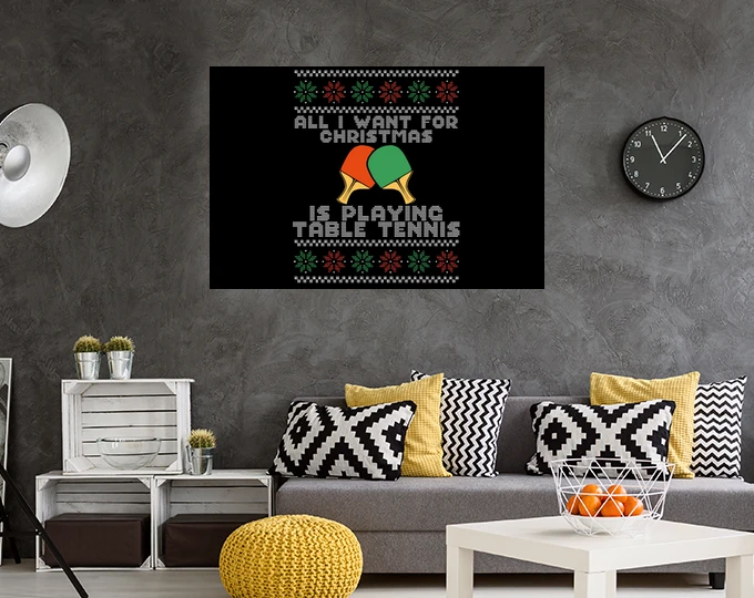 Pagaie De Tennis De Table De Noël – Image 15