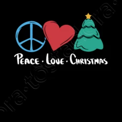 Paix Love Noël Célébration De Noël