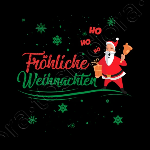 Père Noël Avec Cloche