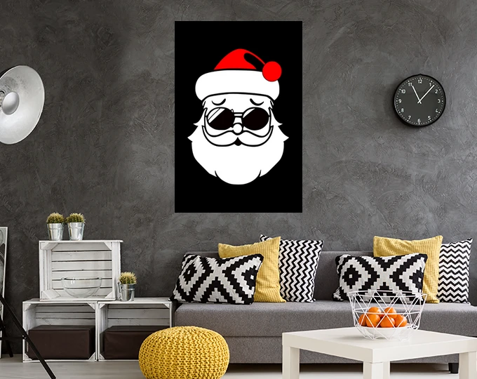 Père Noël Avec Des Lunettes De Soleil – Image 12