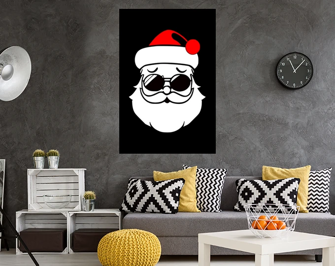 Père Noël Avec Des Lunettes De Soleil – Image 15