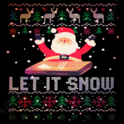 Père Noël Cocaïne Noël Drôle Enfants