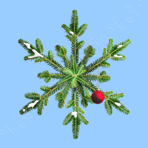 Pin Enneigé Flocon De Neige Noël – Image 7