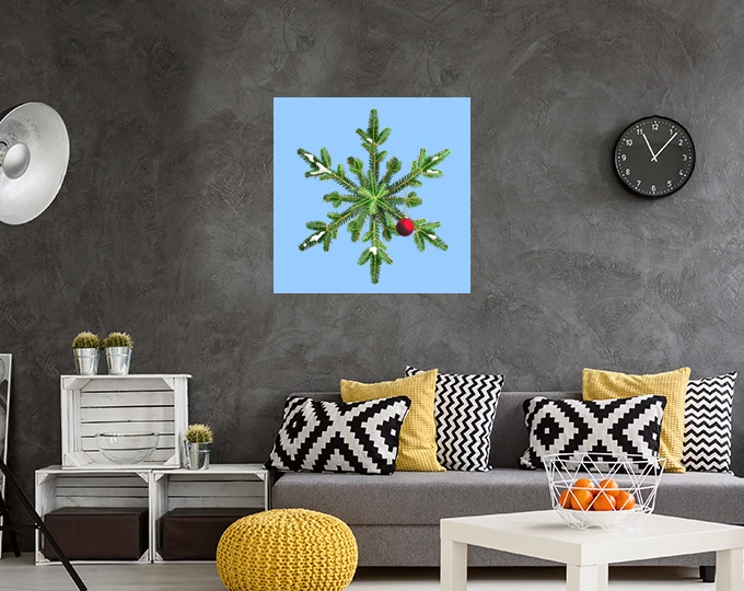 Pin Enneigé Flocon De Neige Noël – Image 6