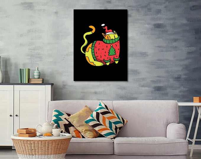 Pull De Noël Chat – Image 9