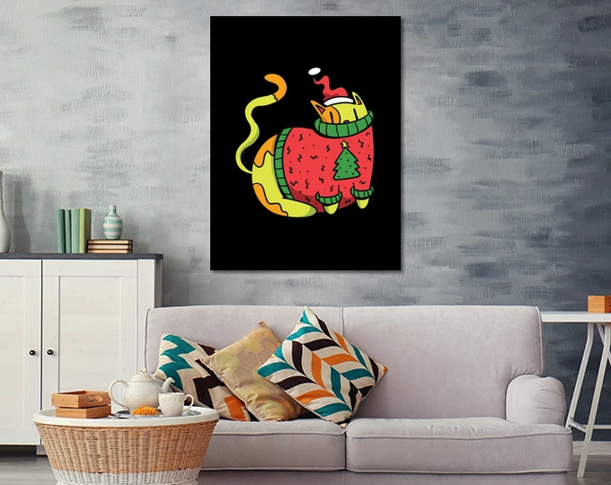 Pull De Noël Chat – Image 12