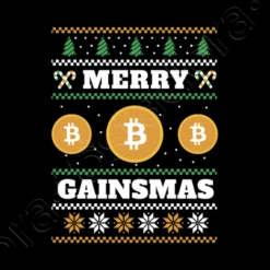 Pull De Noël Moche Bitcoin