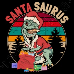 Santa Saurus Noël Trex