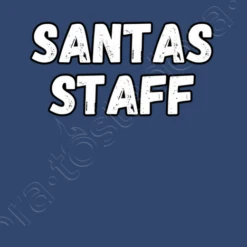 Santas Staff Worker Travail De Noël