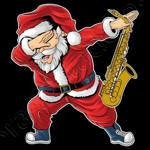 Saxophoniste Père Noël Père Noël – Image 19