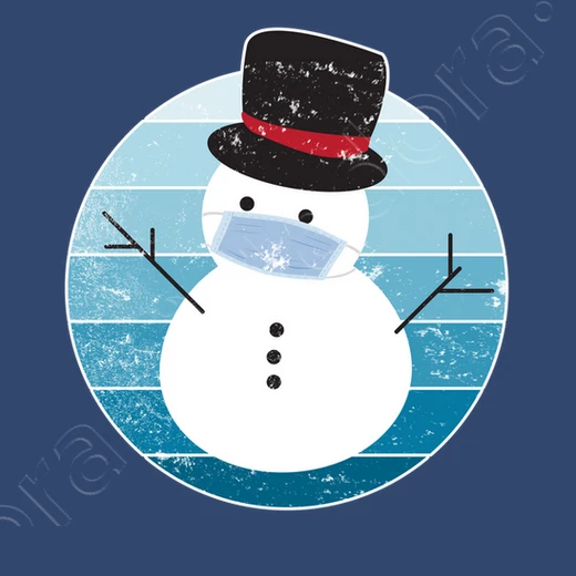 Snowcial Noël En Quarantaine Bonhomme D