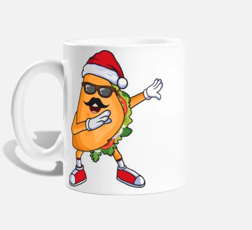 Taco De Noël Tamponnant Bonnet De Noel – Image 5