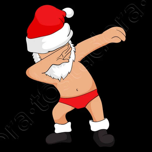 Tamponnant La Danse Du Père Noël – Image 19