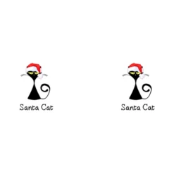 Tasse Chat Père Noël