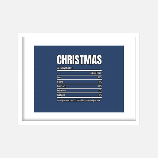 Valeur Nutritive De Noël Humour Noël – Image 20