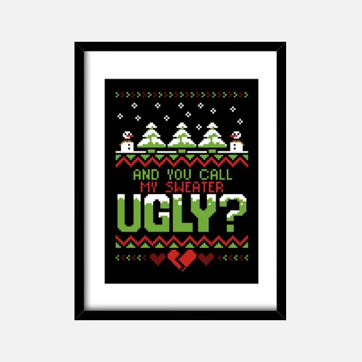 You C All Me Ugly - Noël Ugly Sw Eat Er – Image 5