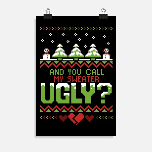 You C All Me Ugly - Noël Ugly Sw Eat Er – Image 5